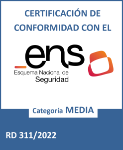 Certificación del Esquema Nacional de Seguridad de nivel medio